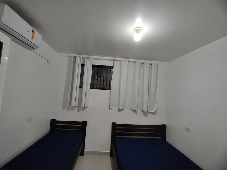 Apartamento térreo, 01 dormitório