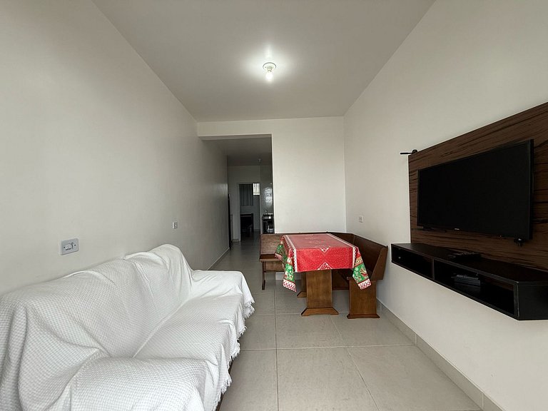 Apartamento térreo, 01 dormitório